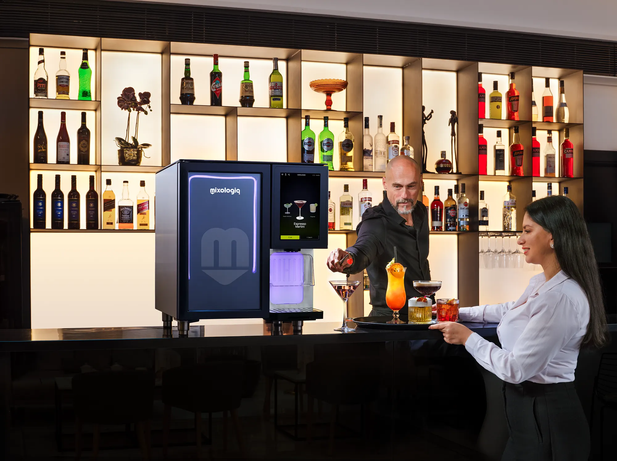 Mixologiq Cocktails Product Reflective Hotel Embassy — beverage photography by Stephen Galea, Malta